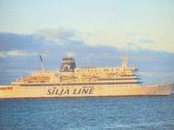 WASA QUEEN med Silja Lines skorsten