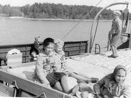 Barntransport med SS ARCTURUS till Sverige